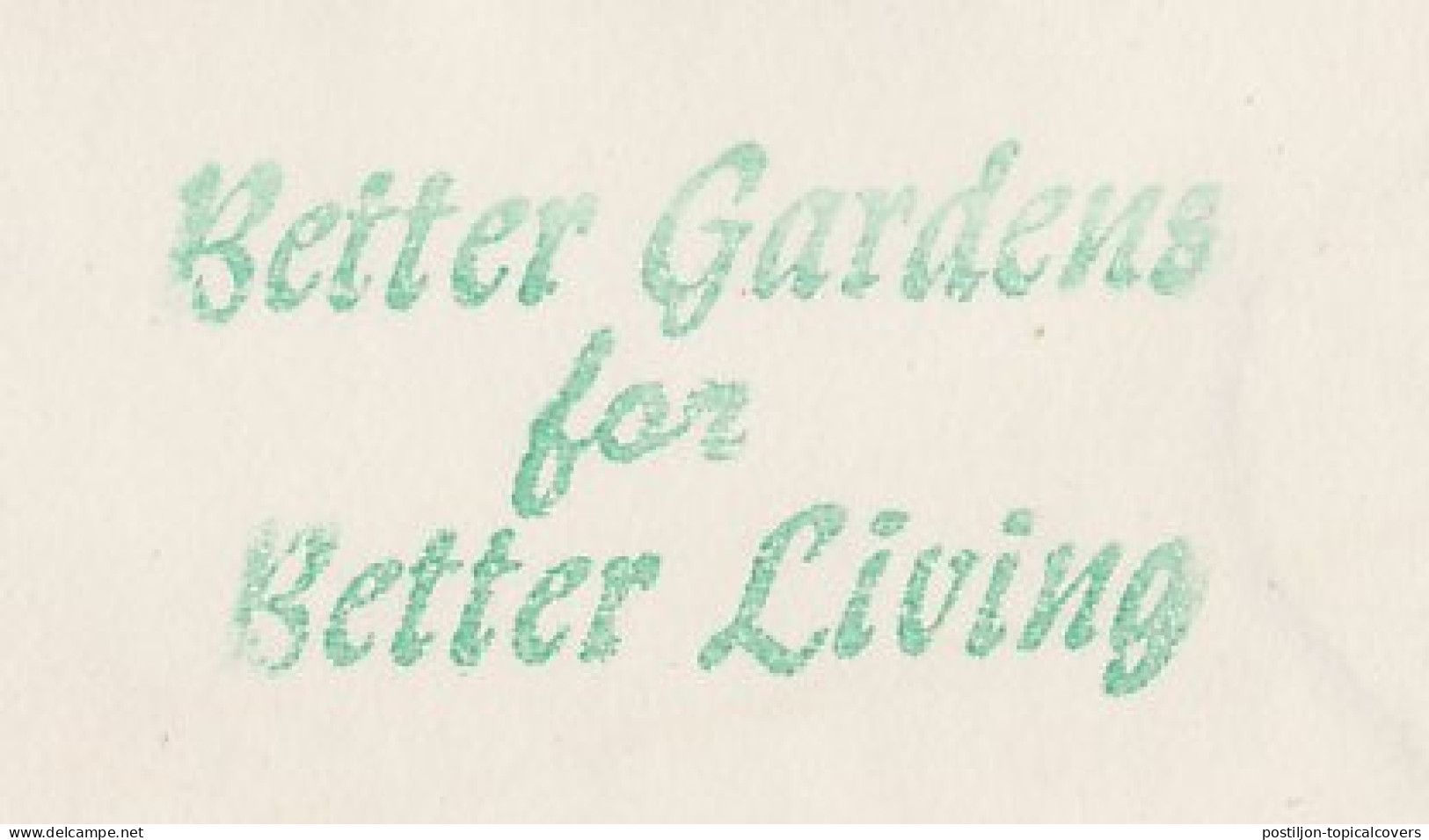 Meter Cover USA 1973 Better Gardens For Better Living - Sonstige & Ohne Zuordnung