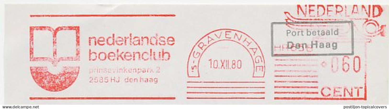Meter Cut Netherlands 1980 Dutch Book Club - Non Classés