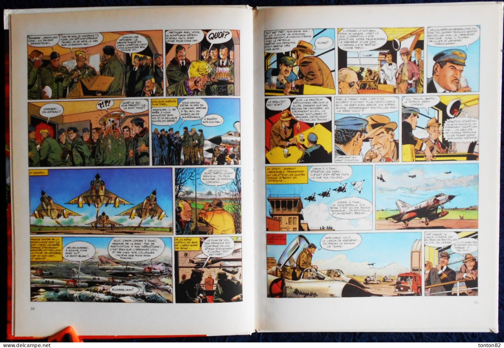 Charlier / Uderzo - Tanguy Et Laverdure - Mirage Sur L' Orient - Dargaud - ( 1982 ) . - Tanguy Et Laverdure