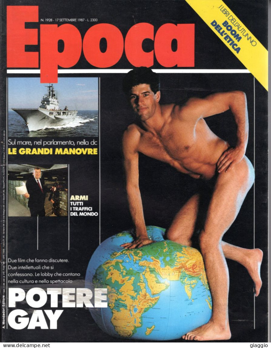 °°° RIVISTA EPOCA N° 1928 DEL 17 SETTEMBRE 1987 °°° - Autres & Non Classés