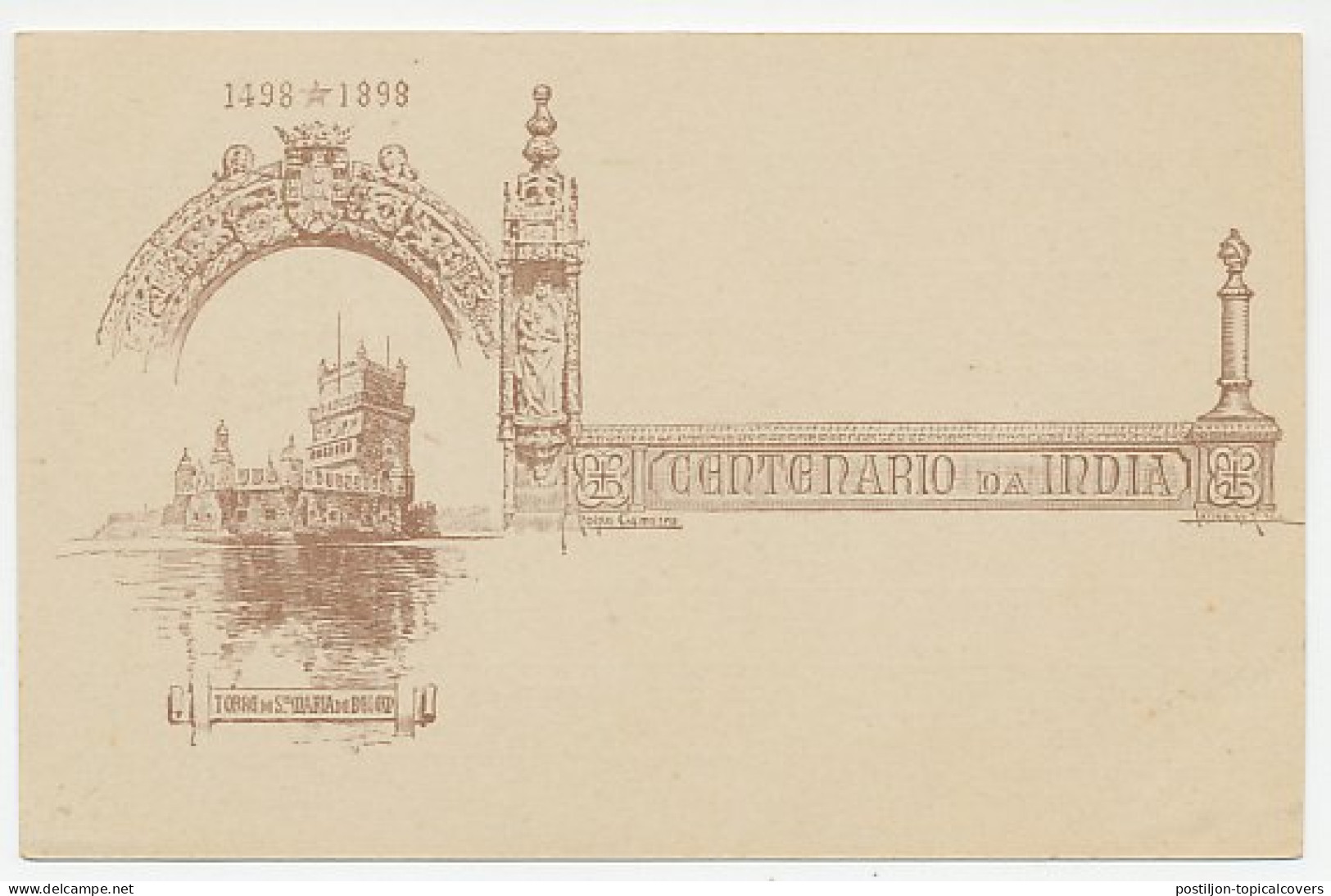 Postal Stationery Azores Tower St. Maria  - Andere & Zonder Classificatie