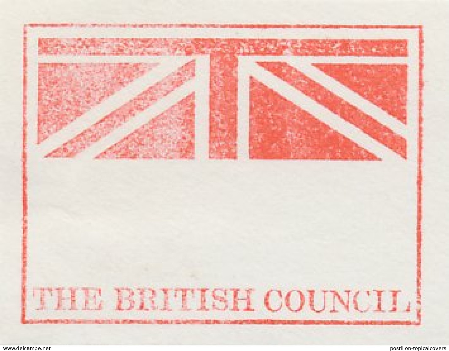 Meter Cut Netherlands 1982 The British Council - Flag - Ohne Zuordnung