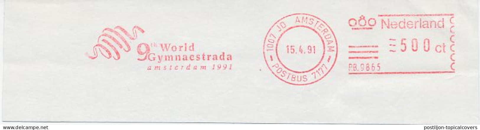Meter Cut Netherlands 1991 9th World Gymnaestrada Amsterdam 1991 - Altri & Non Classificati