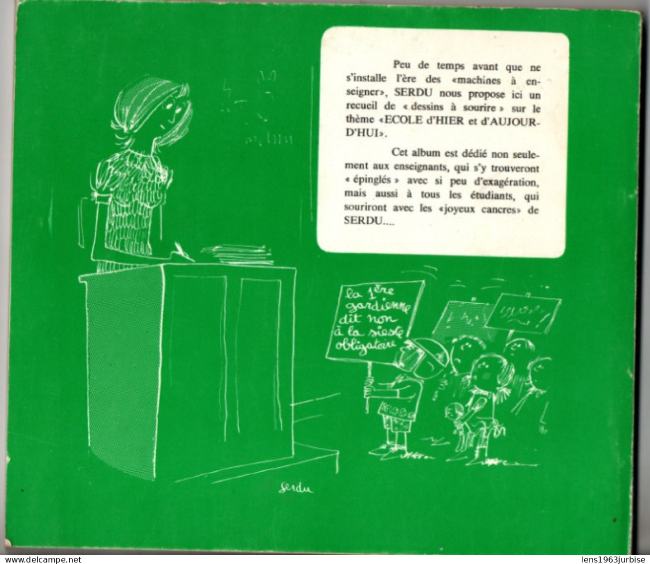 Serdu , à L'école Du Sourire , éditions Dussart , ( 1973 ) Trace Bic Nom - Autres & Non Classés