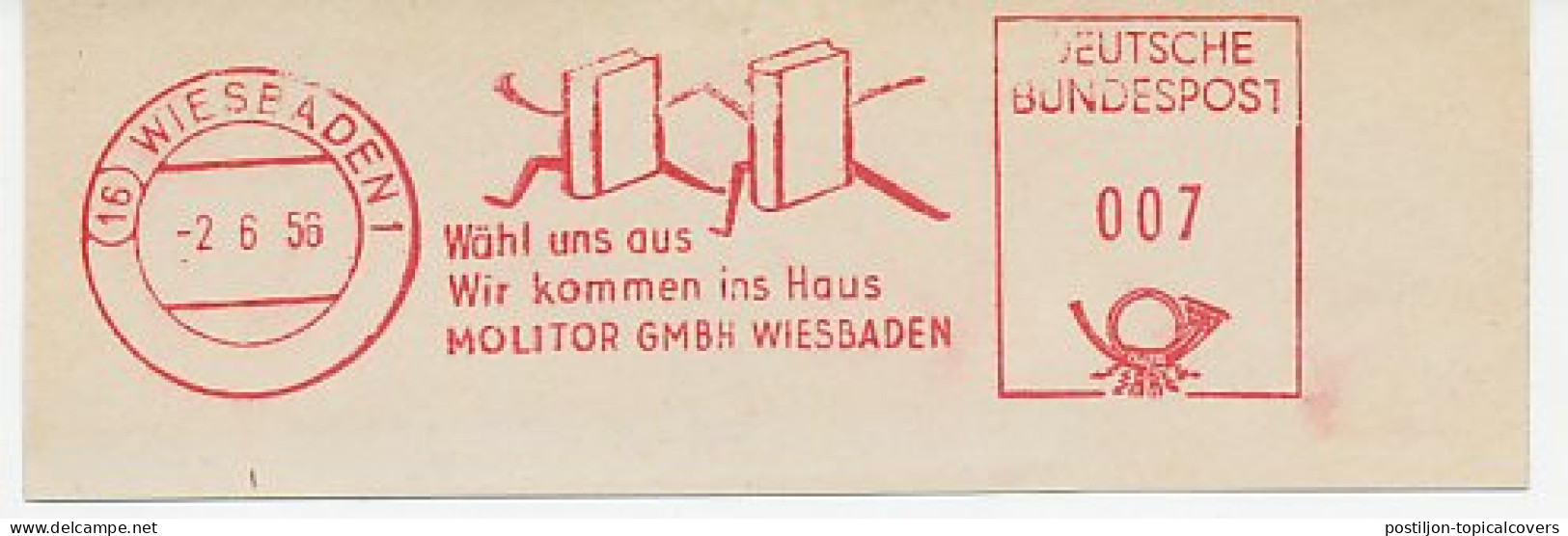 Meter Cut Germany 1956 Book  - Unclassified