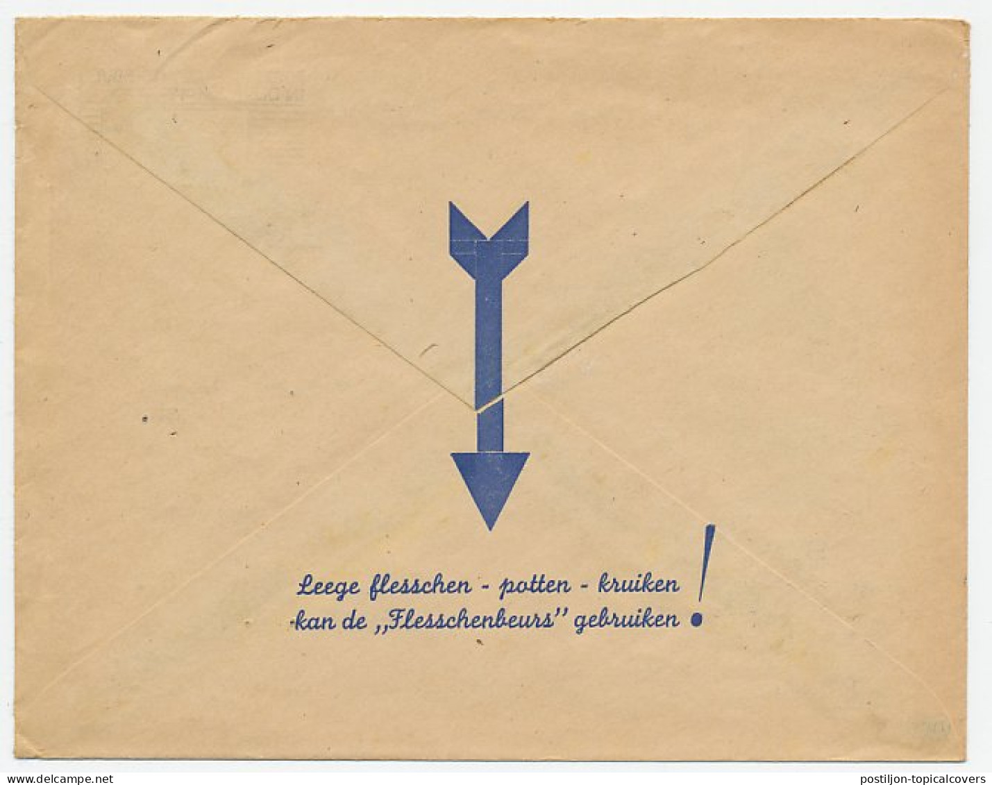 Firma Envelop Amsterdam 1946 - Flesschenbeurs - Unclassified