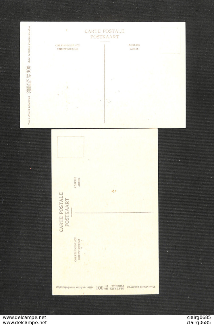 PAYS-BAS - NEDERLAND - 2 Cartes MAXIMUM 1961 - Huitrier Pie - Grand Courlis - Maximum Cards