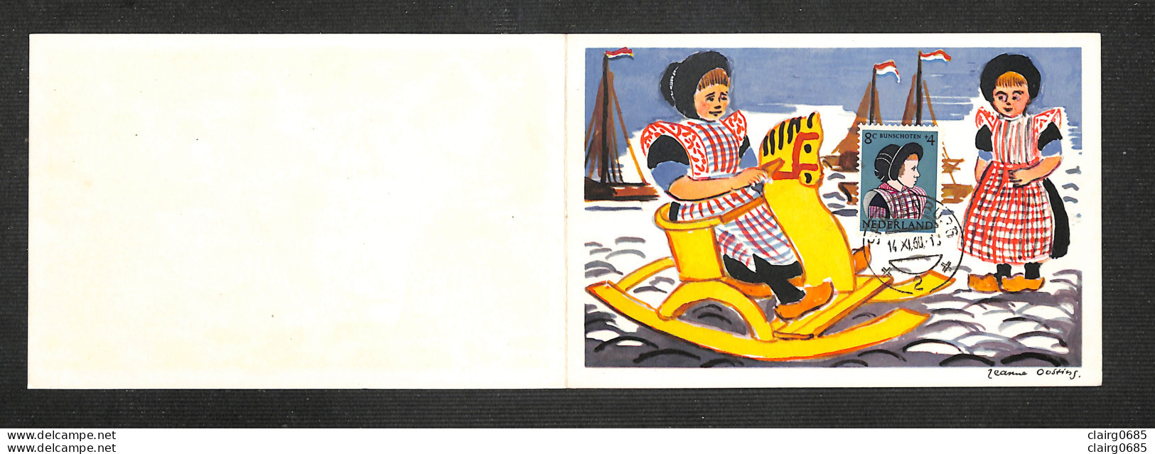 PAYS-BAS - NEDERLAND - Carte MAXIMUM 1960 - BUNSCHOTEN - Cartes-Maximum (CM)