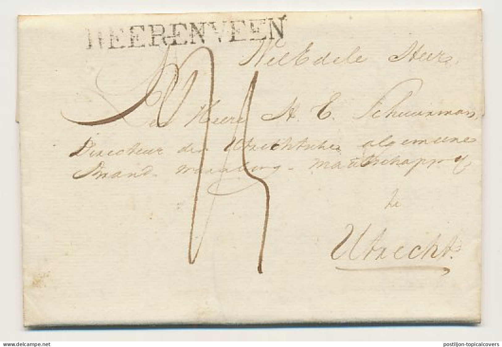 Heerenveen - Utrecht 1828 - ...-1852 Vorläufer