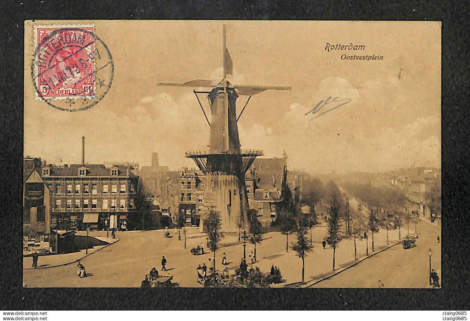 PAYS-BAS - ROTTERDAM - Oostvestplein - 1912 - Rotterdam