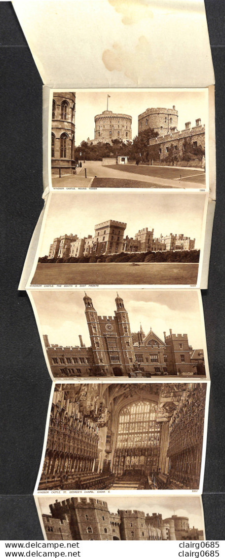 ROYAUME-UNI  - ANGLETERRE - WINDSOR - THE "BUDGET" SOUVENIR - 12 Views Of WINDSOR - Windsor