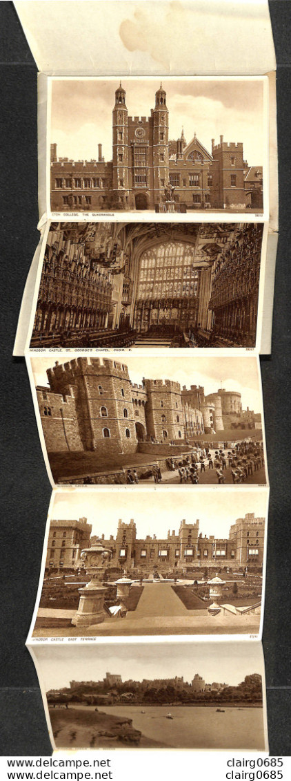 ROYAUME-UNI  - ANGLETERRE - WINDSOR - THE "BUDGET" SOUVENIR - 12 Views Of WINDSOR - Windsor