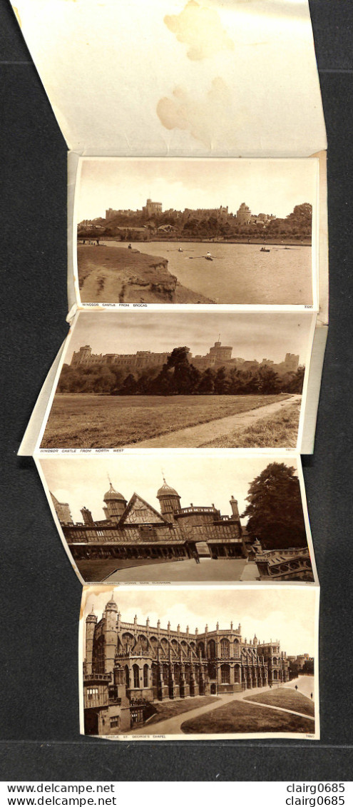 ROYAUME-UNI  - ANGLETERRE - WINDSOR - THE "BUDGET" SOUVENIR - 12 Views Of WINDSOR - Windsor