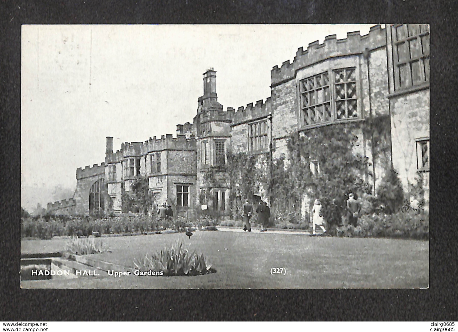 ROYAUME-UNI - ANGLETERRE - HADDON HALL - Upper Gardens (peu Courante) - Derbyshire