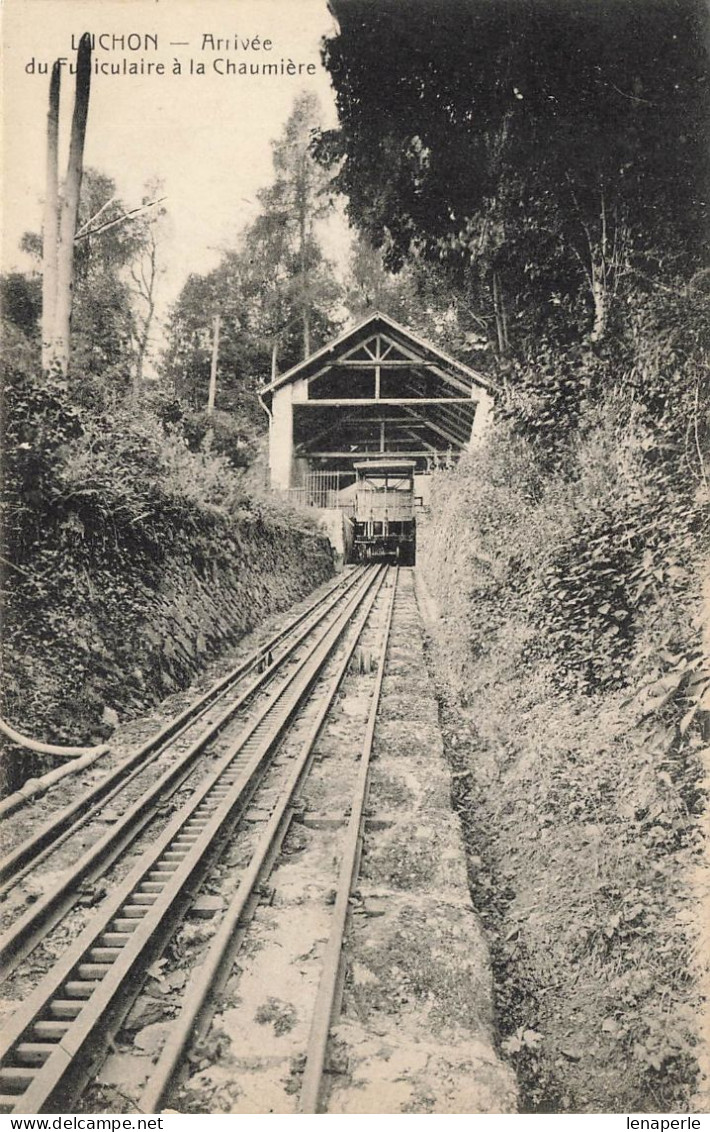 D8358 LUCHON Arrivée Du Funiculaire A La Chaumière - Luchon