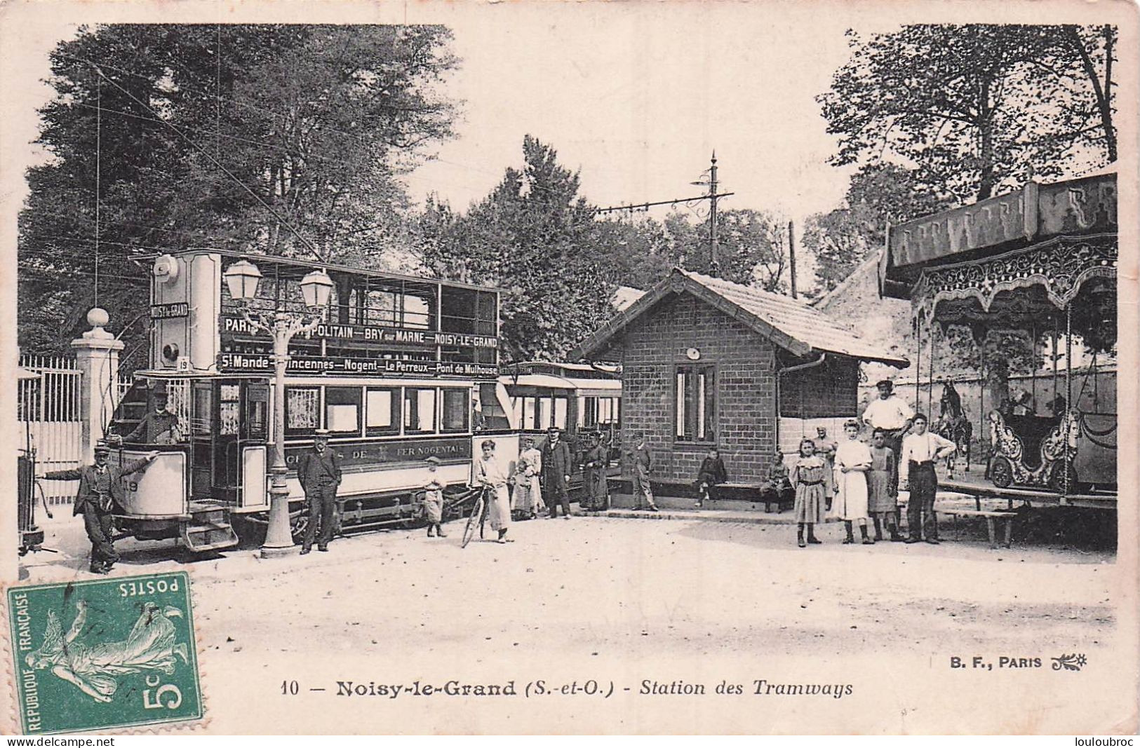 NOISY LE GRAND STATION DES TRAMWAYS - Noisy Le Grand