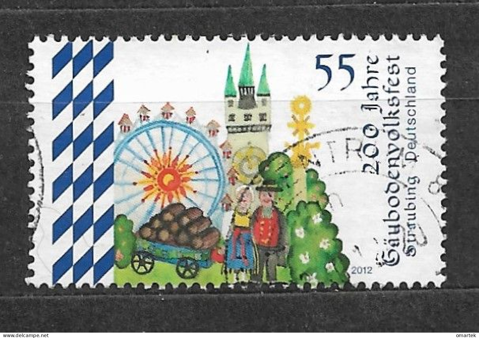 Deutschland Germany BRD 2012 ⊙ Mi 2950 Gäubodenfest, Straubing. - Used Stamps