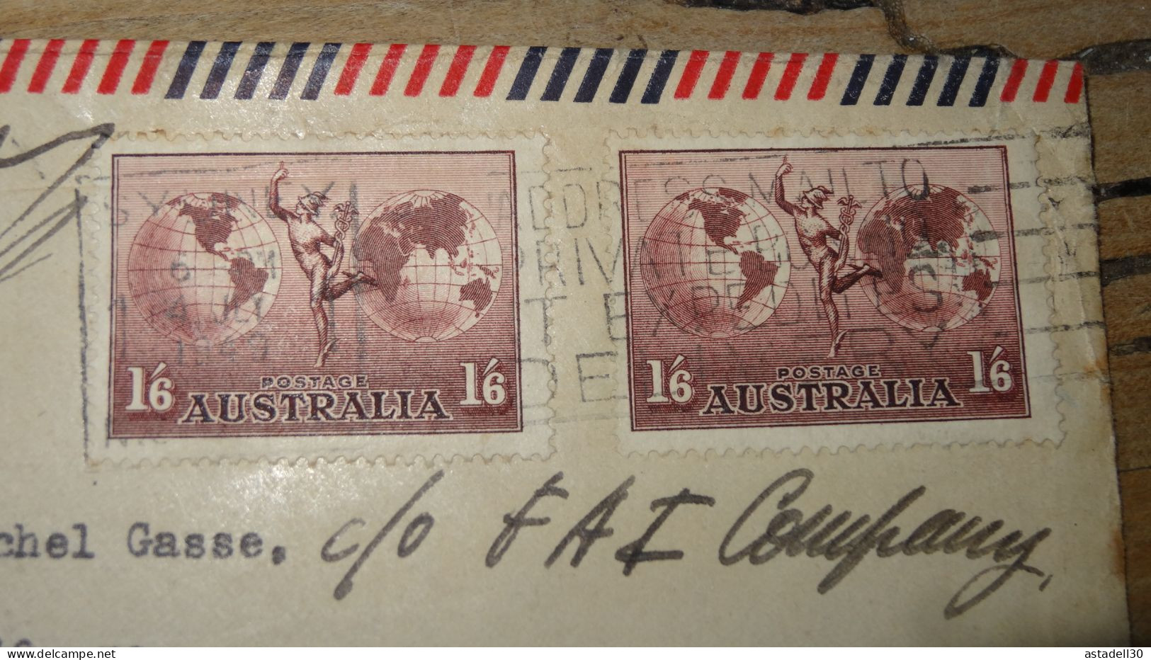 Enveloppe AUSTRALIA, Sydney , Avion, 1949  ............ Boite1 .............. 240424-279 - Cartas & Documentos