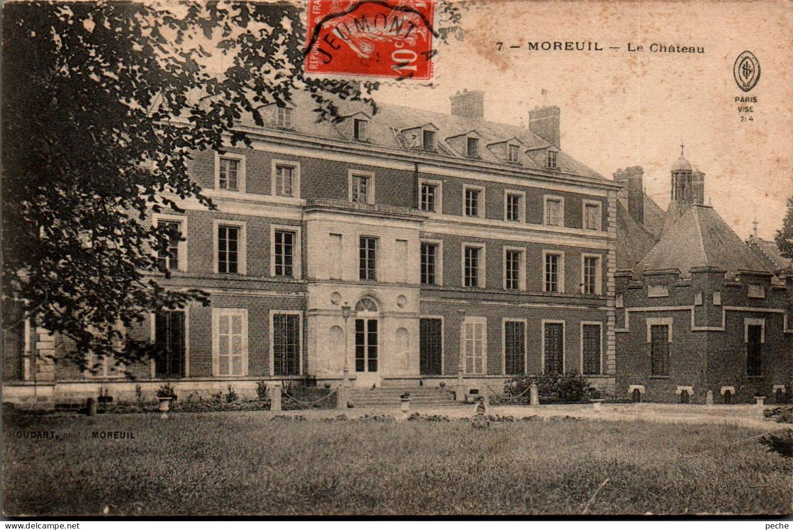 N°1623 W -cpa Moreuil -le Château- - Moreuil