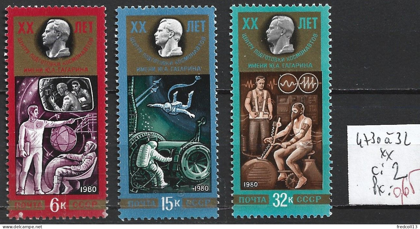 RUSSIE 4730 à 32 ** Côte 2 € - Unused Stamps