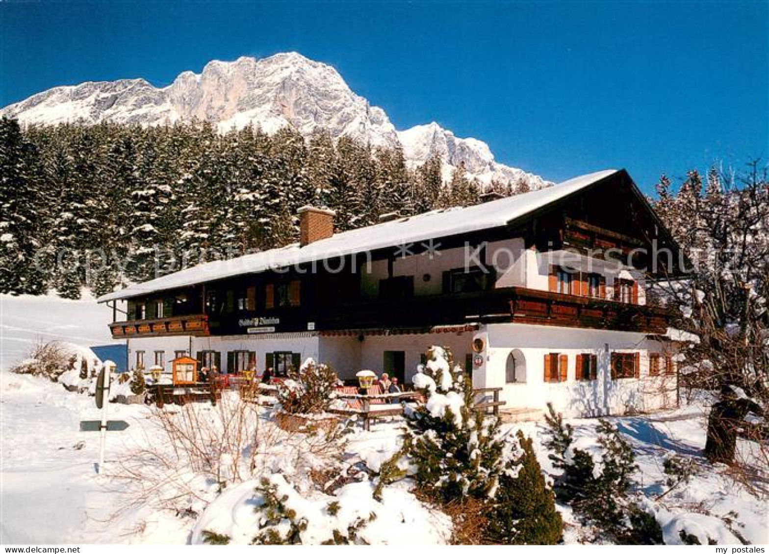 73635450 Maria Gern Alpengasthof Duerrlehen Ferienwohnungen Winterlandschaft Alp - Berchtesgaden