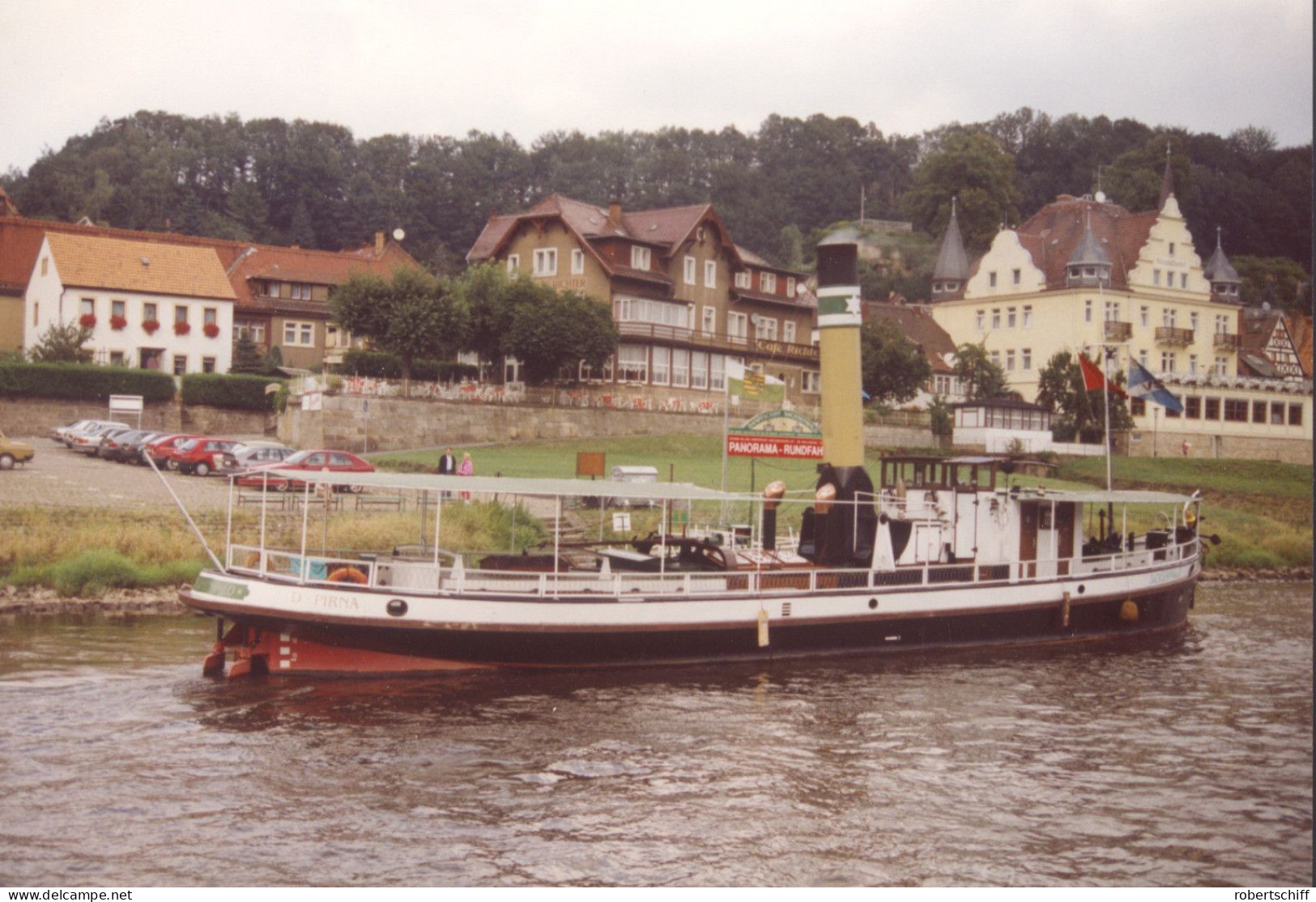 Foto Dampfer Sachsenwald, Fahrgastschiff, Dampfschiff, Elbe - Schiffe
