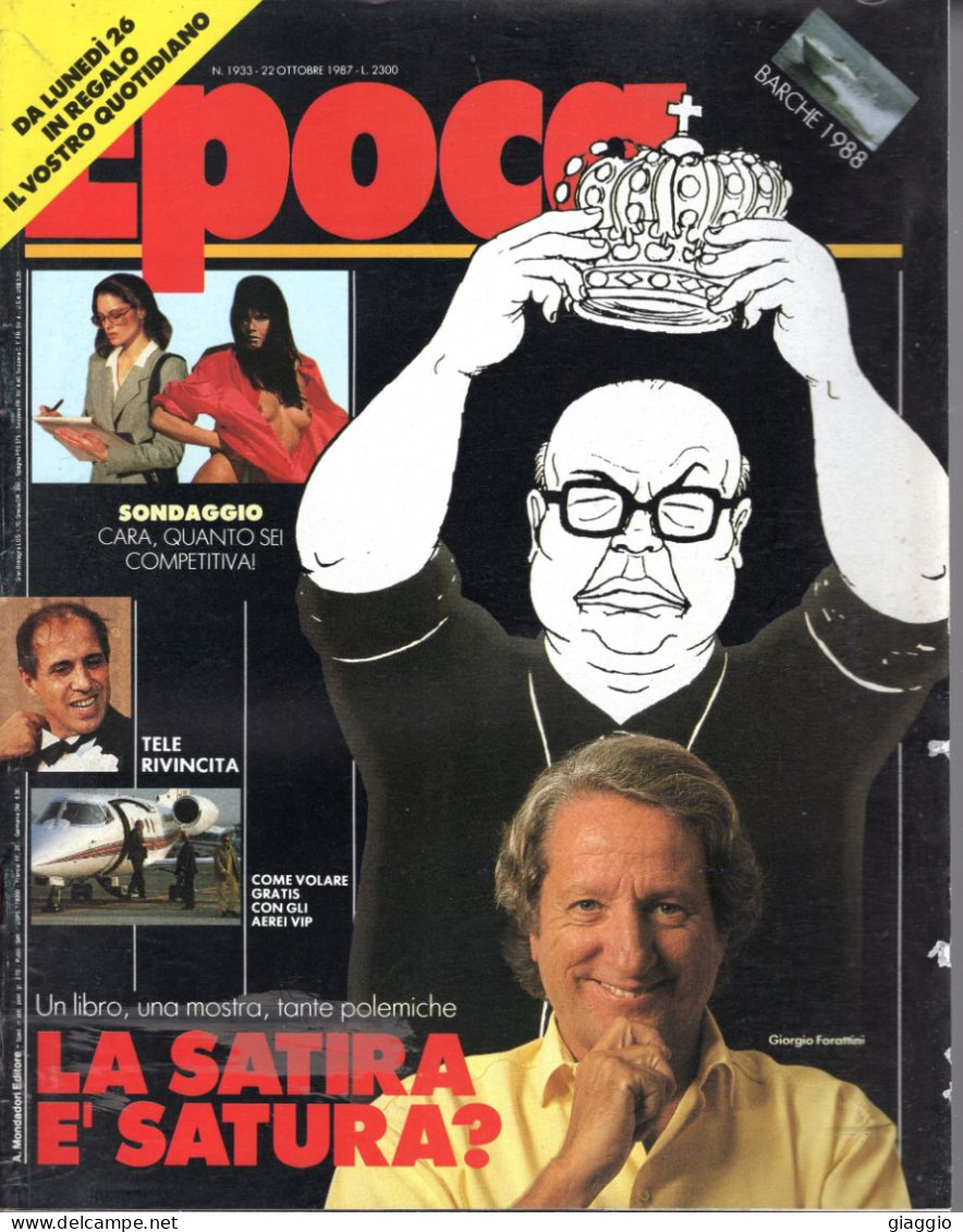 °°° RIVISTA EPOCA N° 1933 DEL 22 OTTOBRE 1987 °°° - Altri & Non Classificati