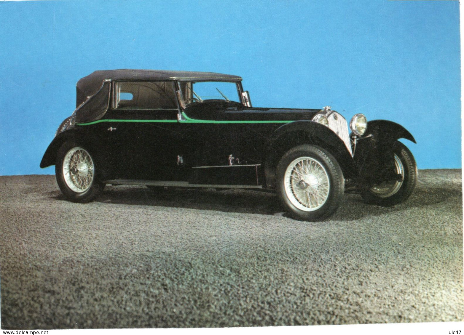 MULHOUSE. - Musée Schlumpf - ALFA ROMEO Cabriolet 2+2 Places  1932 - Scan Verso - - PKW