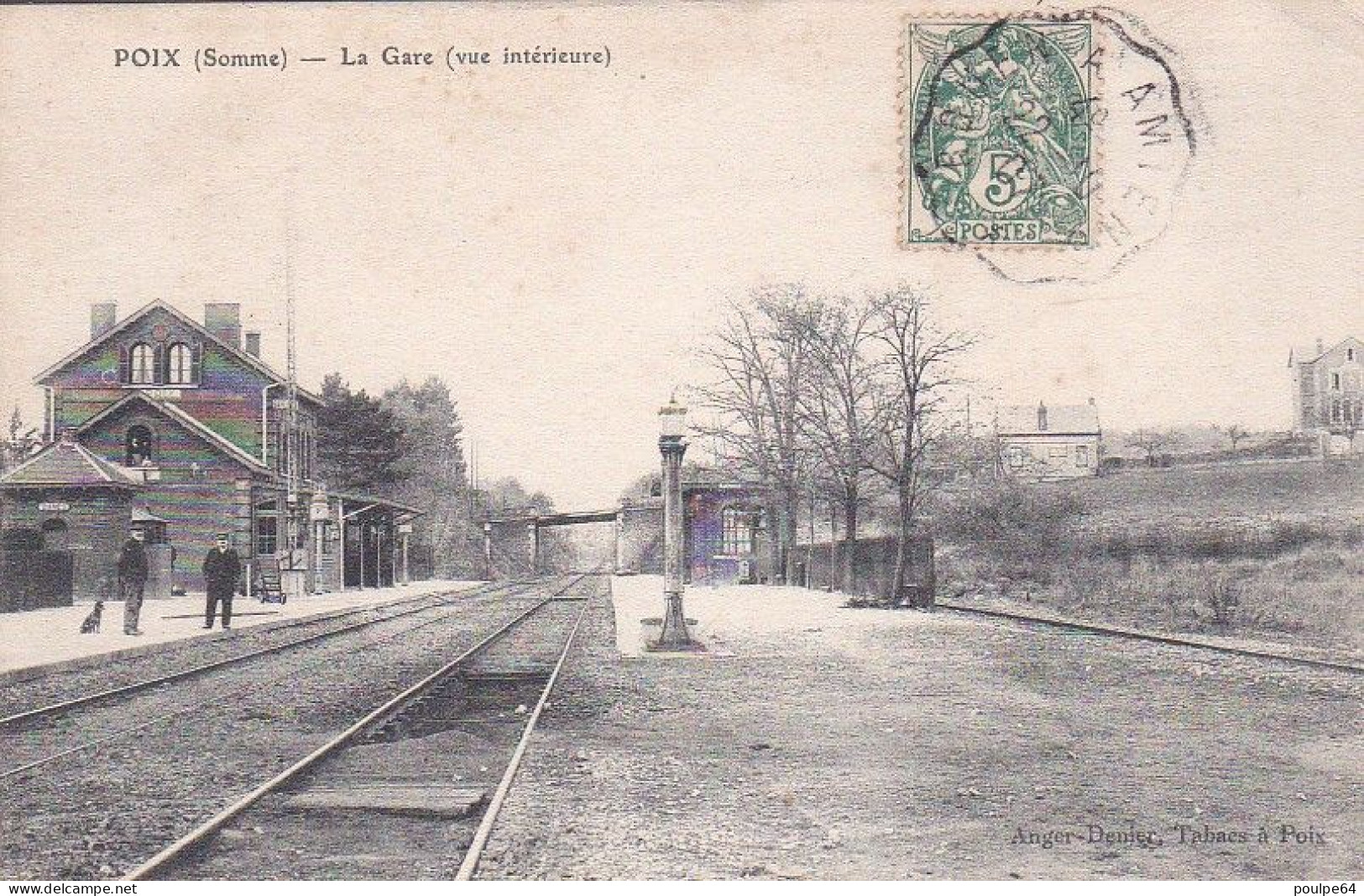 La Gare : Vue Intérieure - Poix-de-Picardie