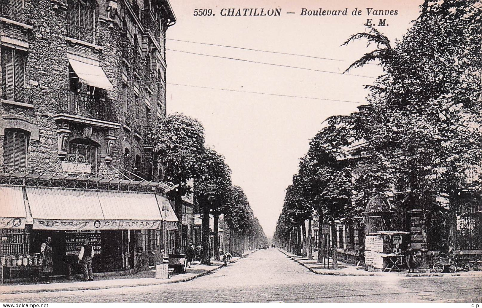 Chatillon Sous Bagneux - Boulevard De Vanves   -  CPA °J - Châtillon