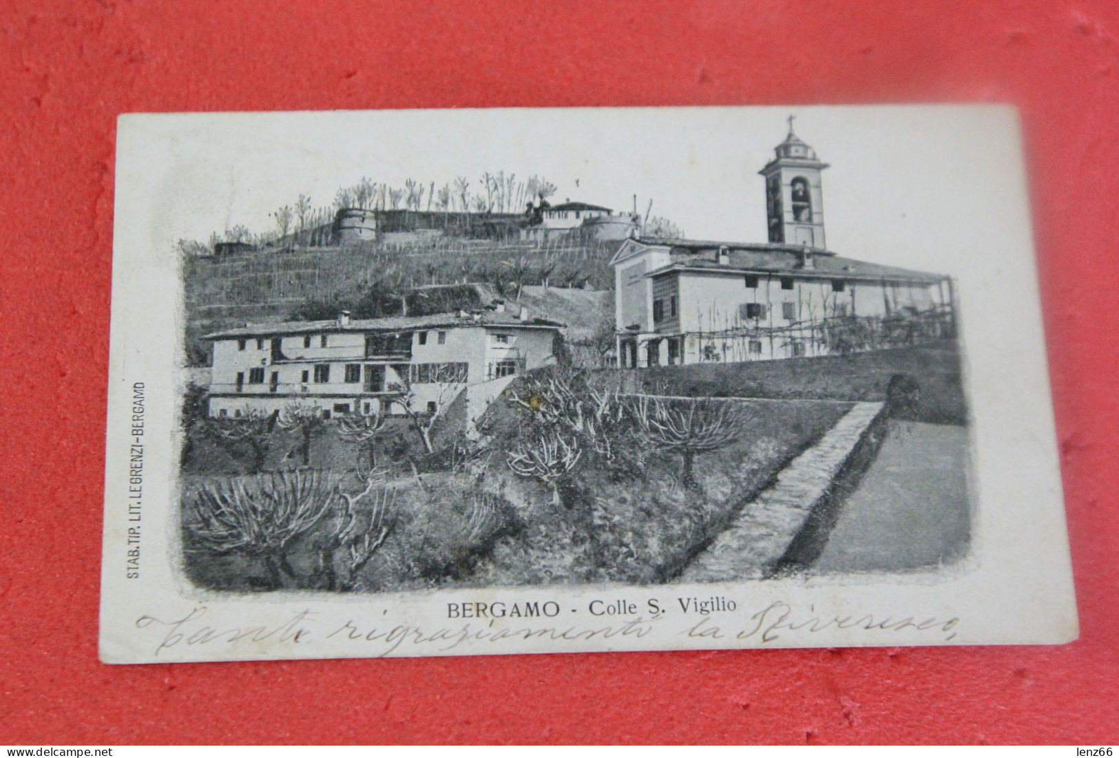 Bergamo Colle S. Vigilio 1905 Ed. Legrenzi Molto Bella +++++++ - Bergamo