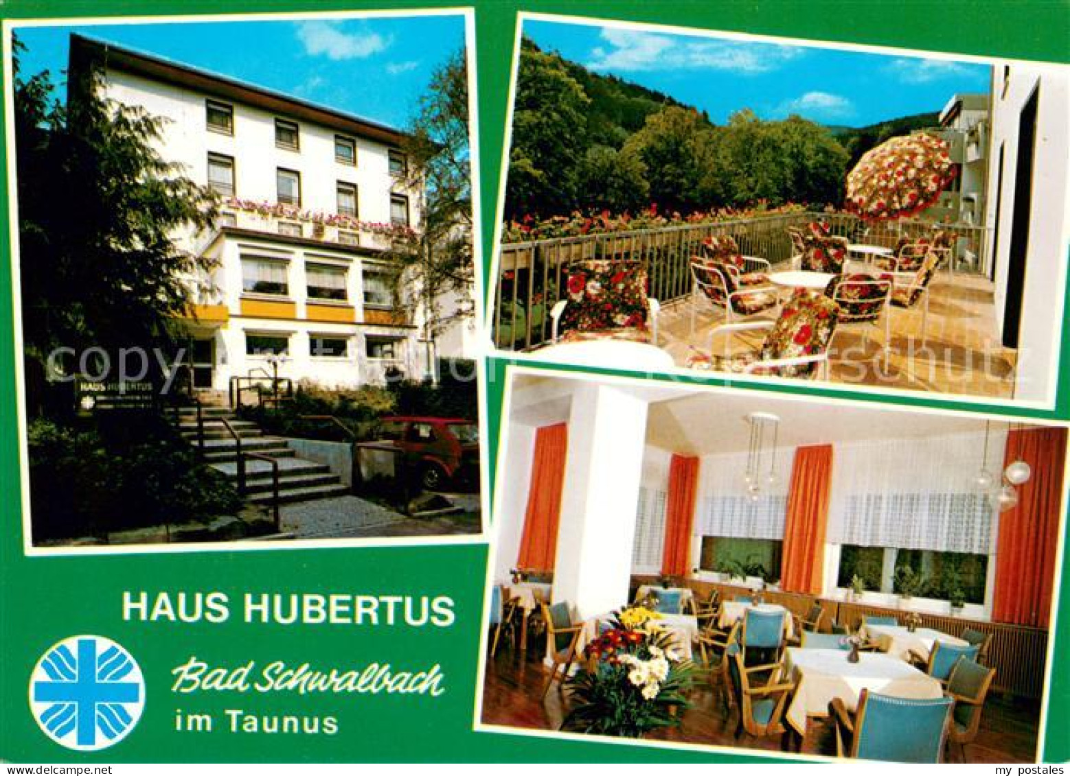 73635081 Bad Schwalbach Haus Hubertus Terrasse Gaststube Bad Schwalbach - Bad Schwalbach