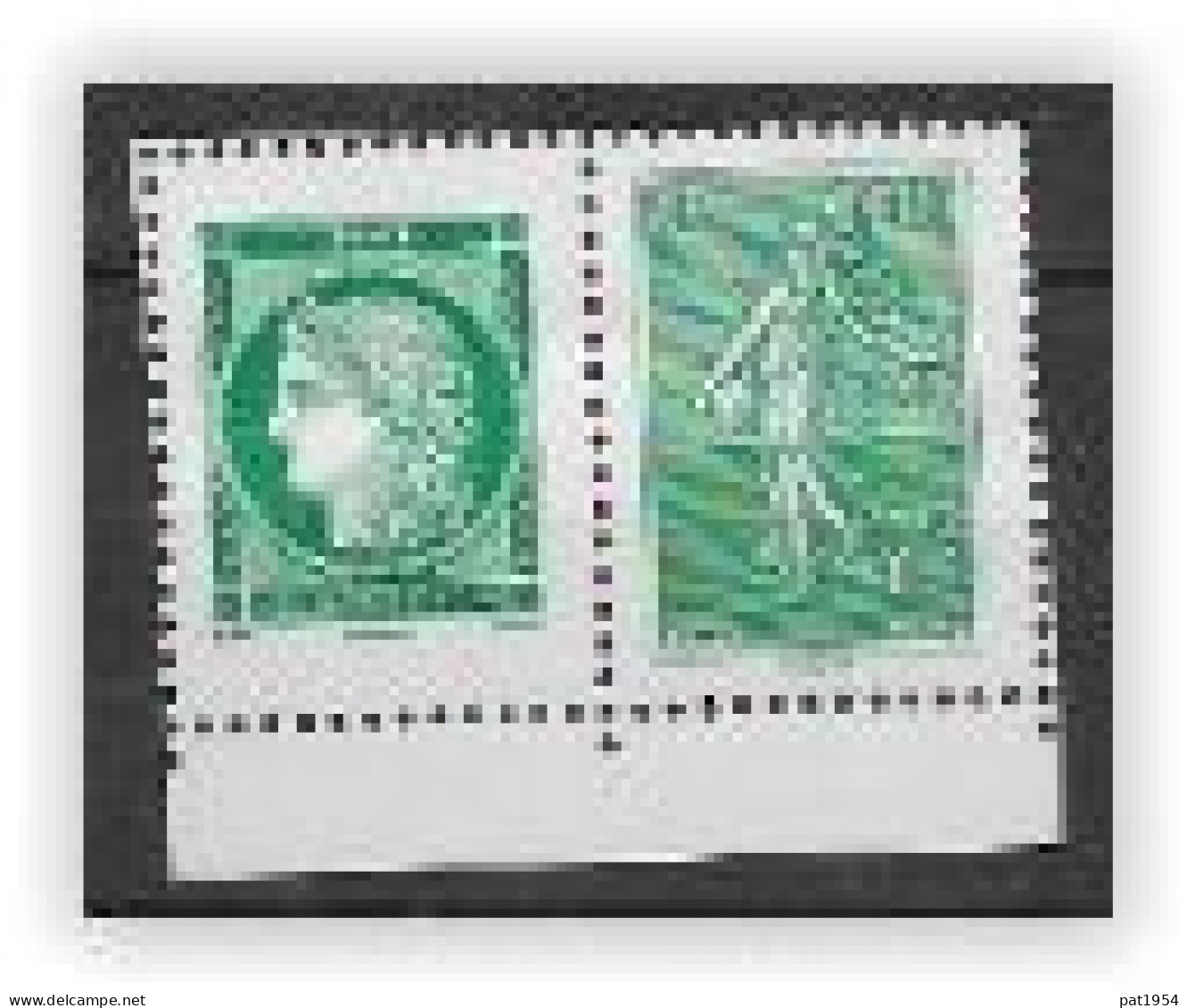 France 2014 N°P4908/4909 Neufs En Paire Lettre Verte - Unused Stamps