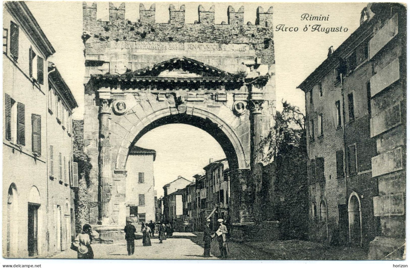 G.390  RIMINI - Arco D'Augusto - 1926 - Rimini