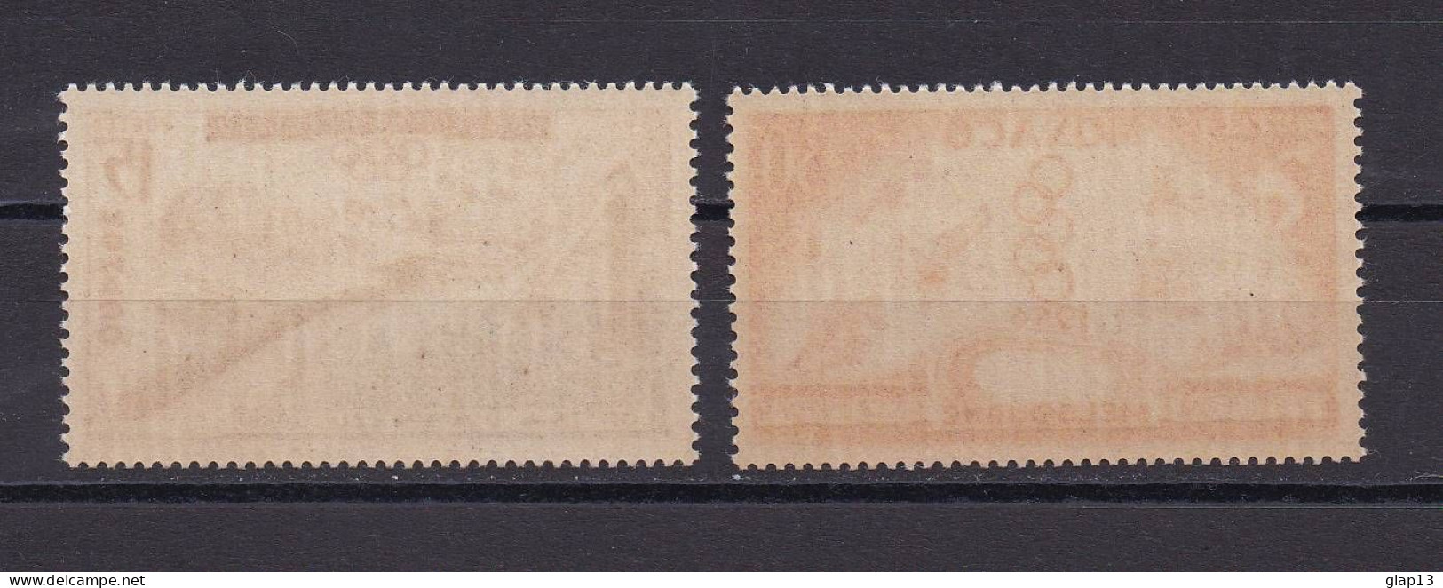 MONACO 1956 TIMBRE N°442/43 NEUF** JEUX OLYMPIQUES - Ungebraucht