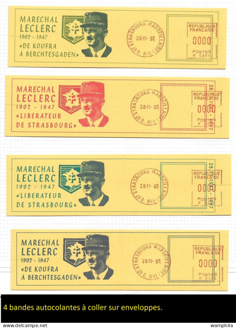France un lot de documents et timbres relatifs à la libération.