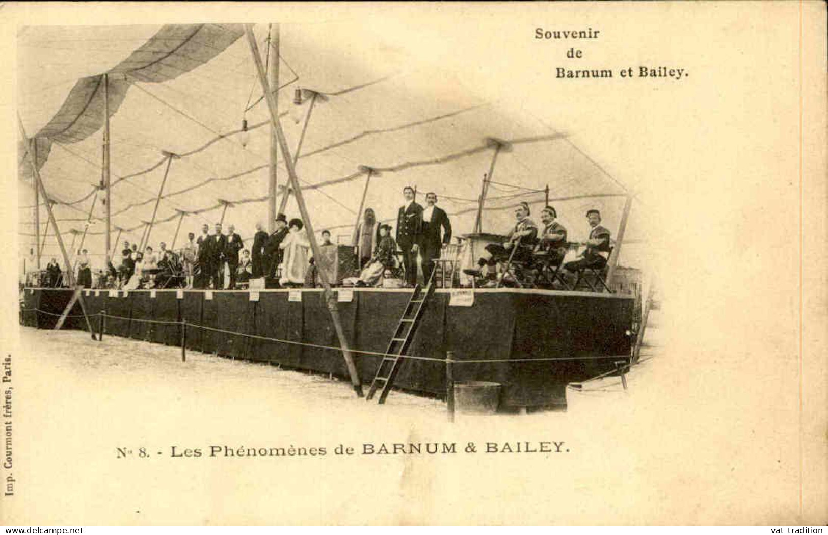 CIRQUE - Carte Postale - Souvenir De Barnum Et Bailey - Les Phénomènes - L 152175 - Zirkus