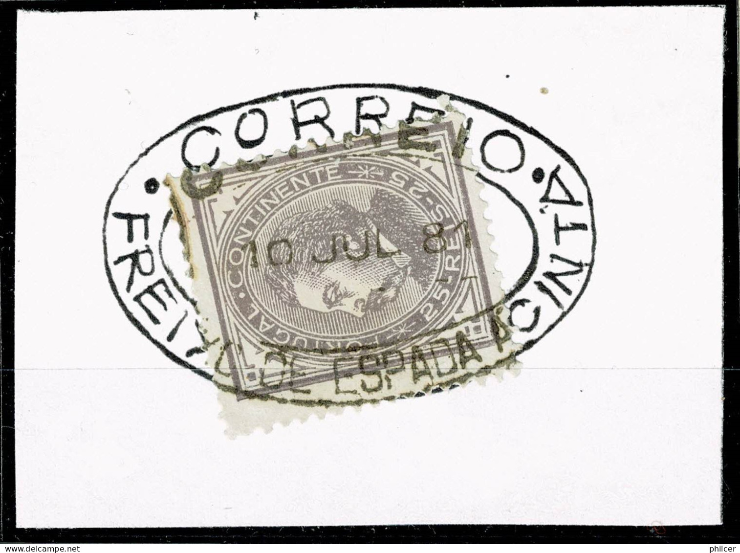 Portugal, 1880/1, # 54, Freixo De Espada à Cinta, Used - Used Stamps