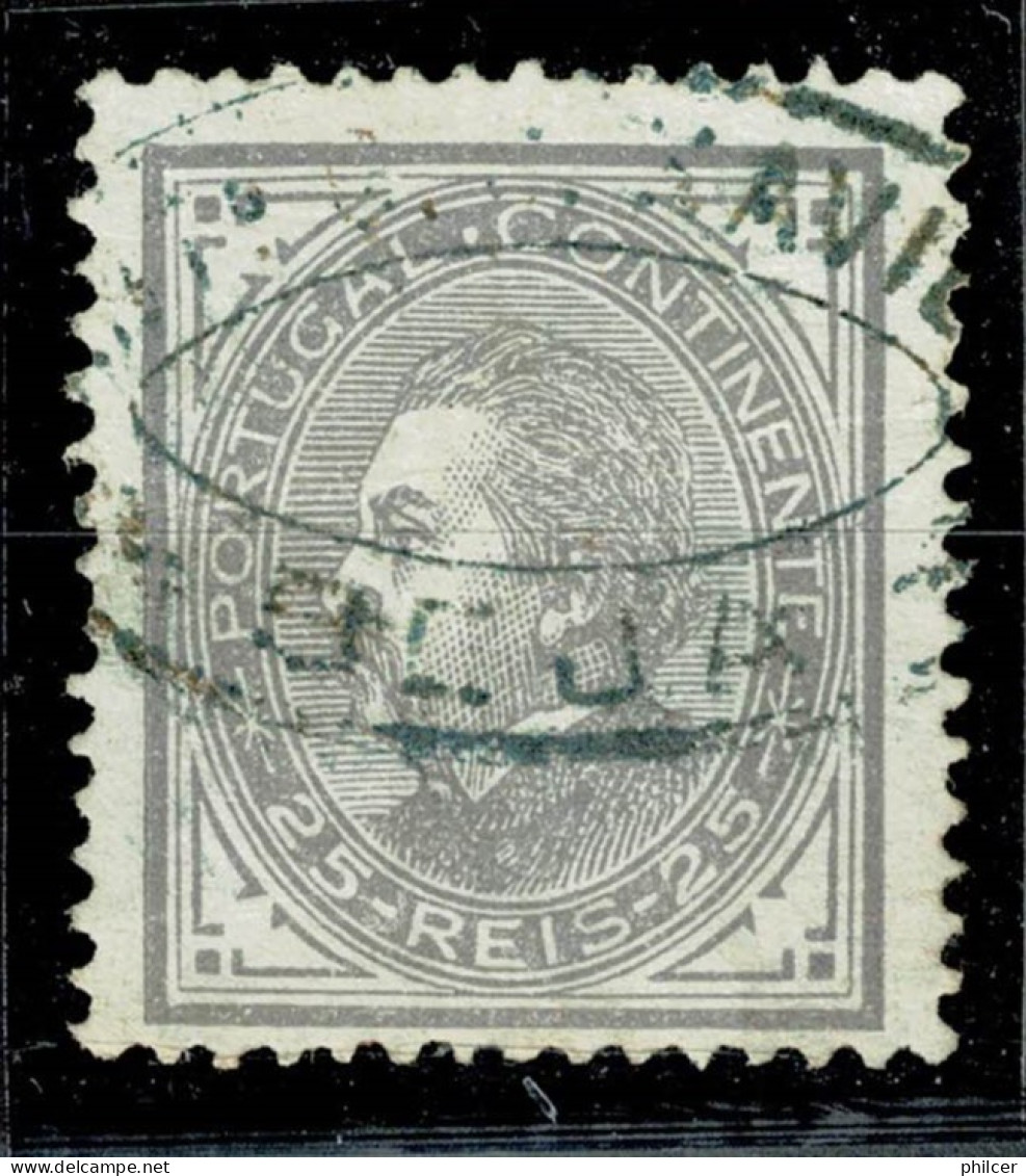 Portugal, 1880/1, # 54, Beja, Used - Oblitérés