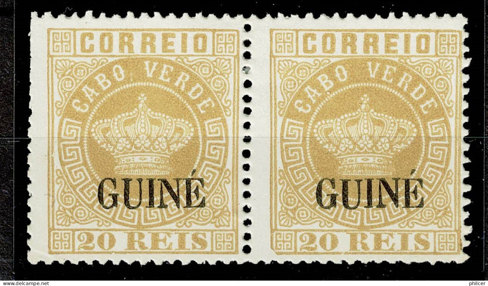 Guiné, 1885, # 12, Reprint, MNG - Portugiesisch-Guinea