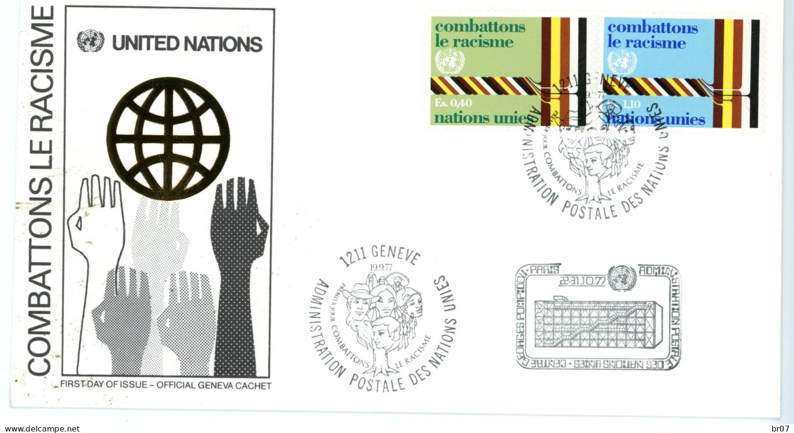 NATIONS UNIES GENEVE +30 X LETTRE PREMIER JOUR & ENTIER 1966 1972 SCANS INDIVIDUELS POIDS 135g AVANT EMBALLAGE