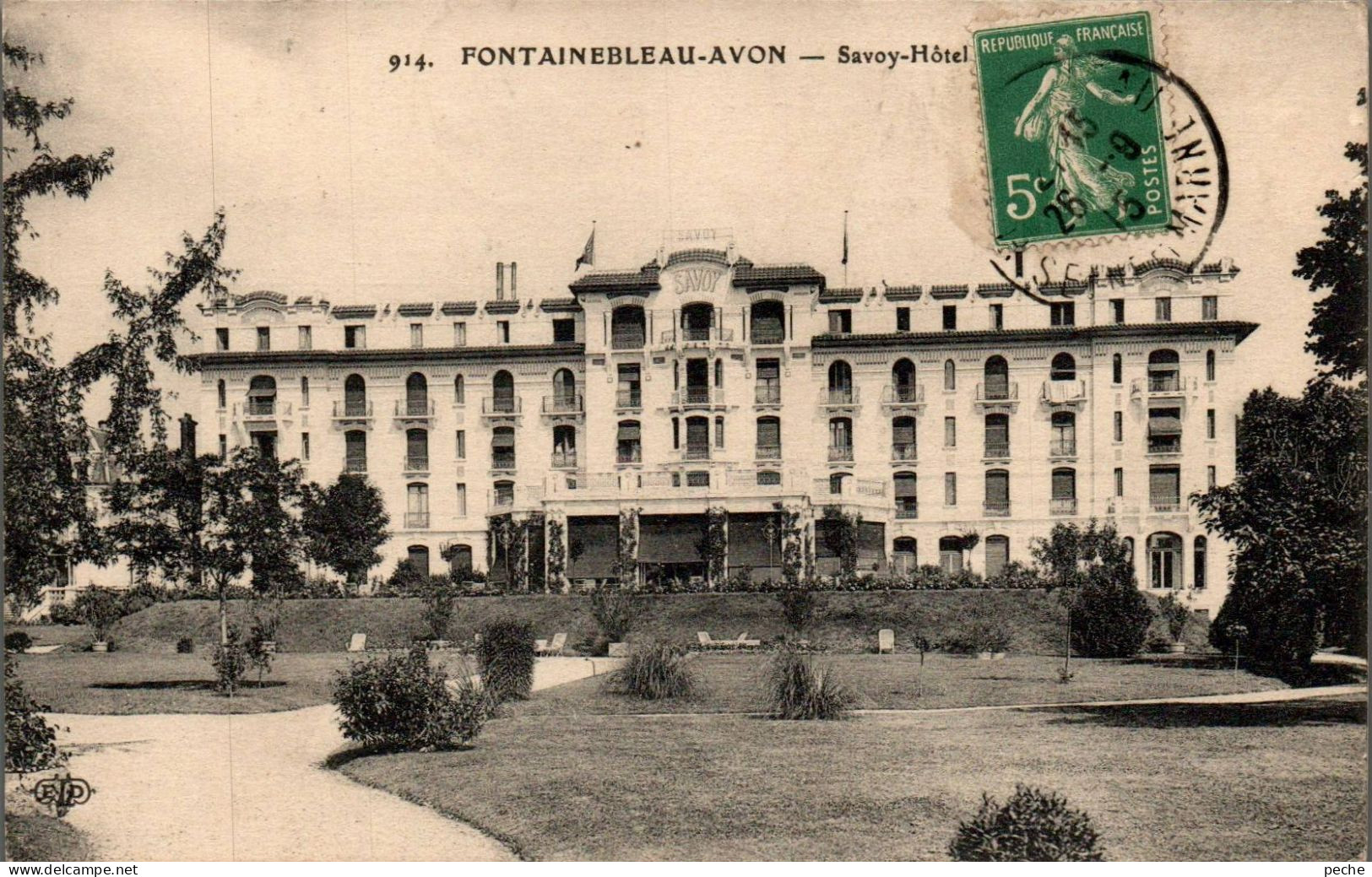 N°1627 W -cpa Fontainebleau Avon -Savoy Hôtel- - Fontainebleau