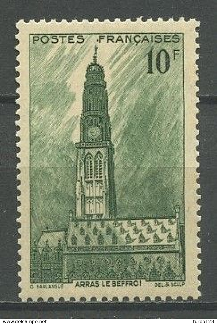 FRANCE 1941 N° 567 ** Neuf MNH Superbe Beffroi D'Arras - Nuovi