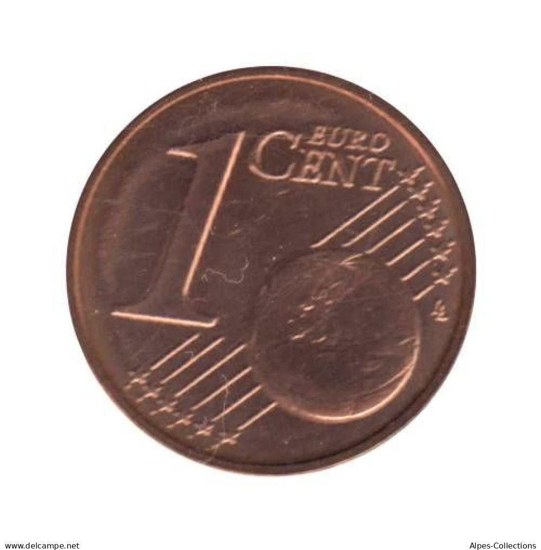 FR00110.2 - FRANCE - 1 Cent - 2010 - BU - Frankreich