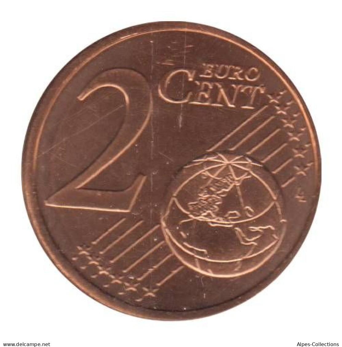 FR00210.2 - FRANCE - 2 Cents - 2010 - BU - Francia