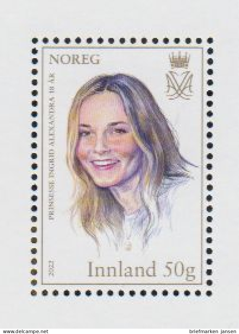 Norwegen Mi.Nr. 2076-2079 Königliche Jubiläen - Altri & Non Classificati