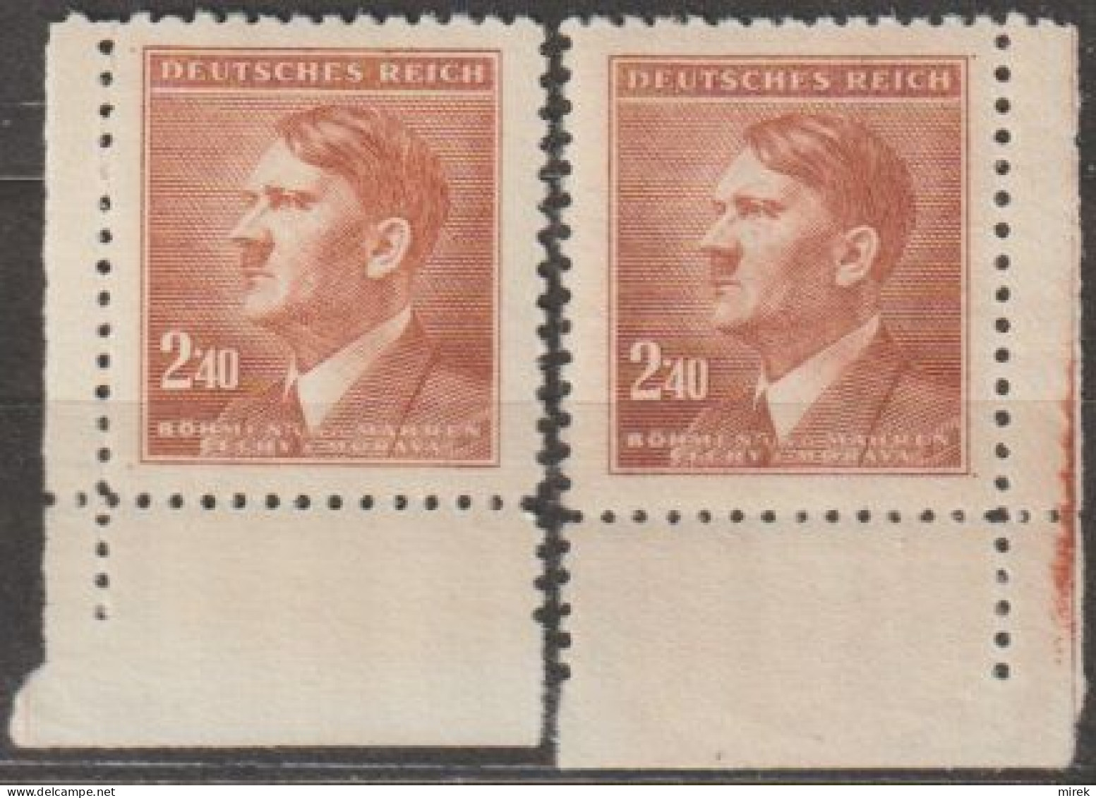 034/ Pof. 89, Corner Stamps - Ungebraucht