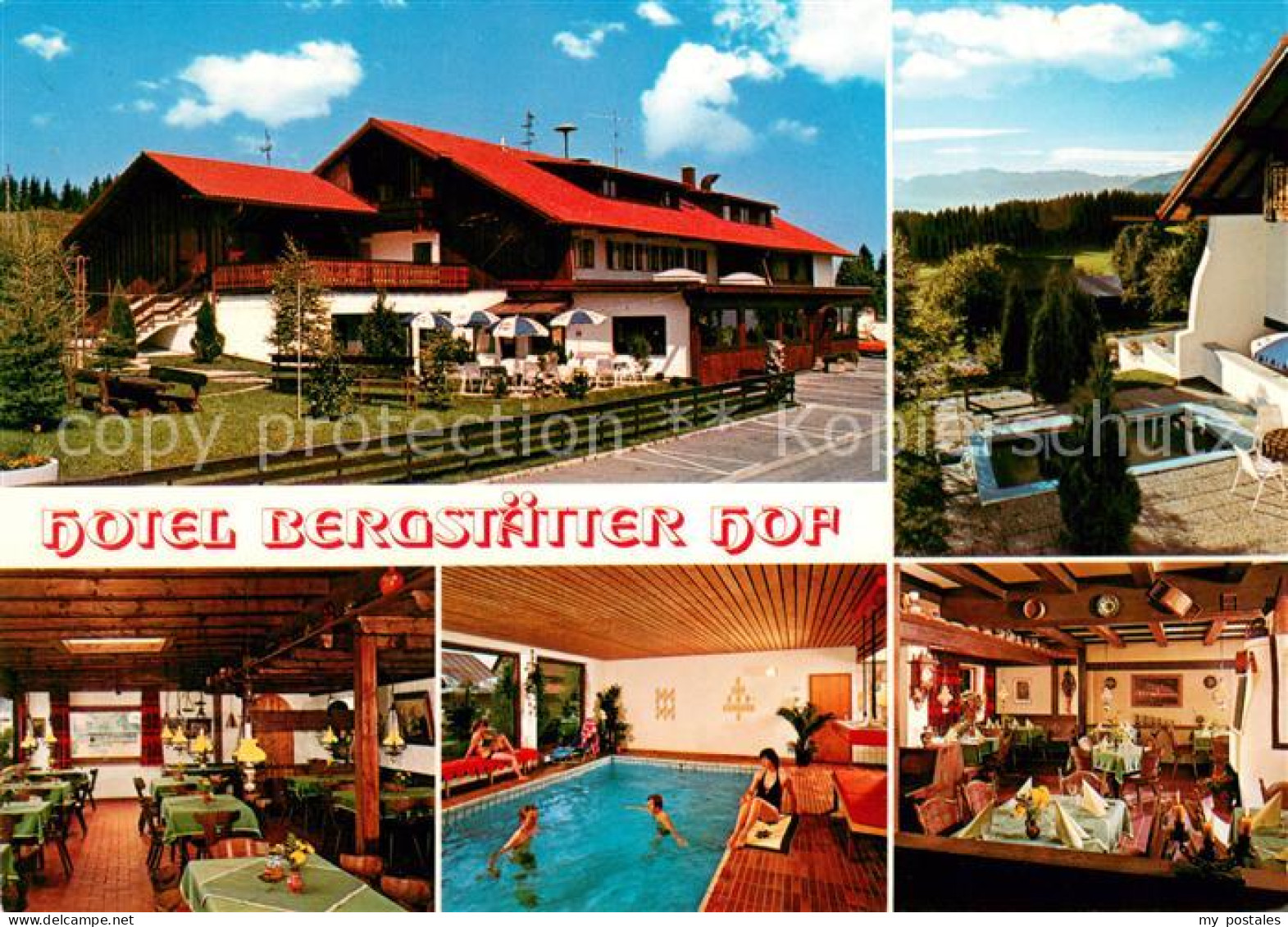 73634582 Knottenried Allgaeu Hotel Bergstaetter Hof Gaststaette Hallenbad Knotte - Immenstadt