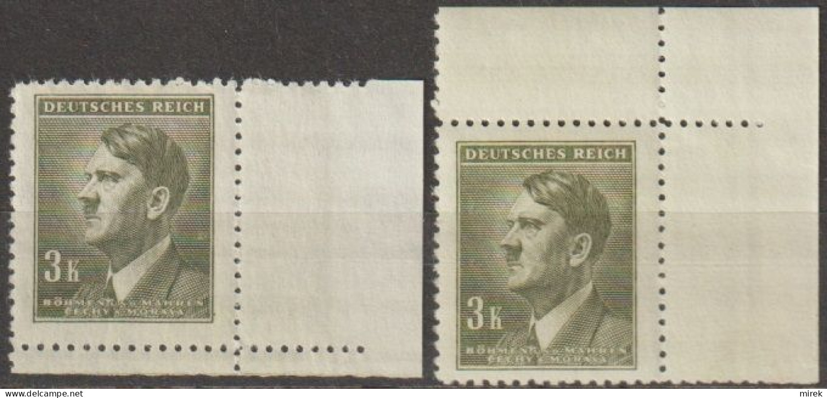 036/ Pof. 91, Corner Stamps - Neufs