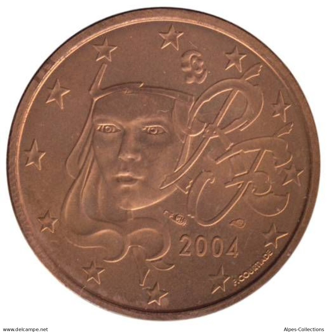 FR00504.1 - FRANCE - 5 Cents - 2004 - Frankreich